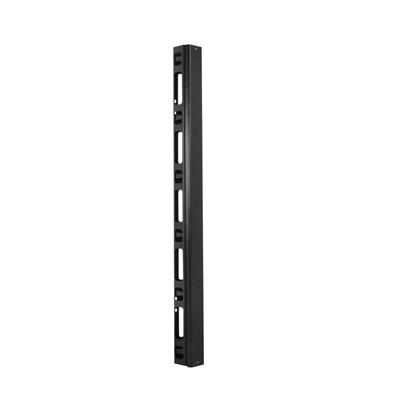 Canala gestione cavi verticale per armadi rack 19 27 unità, colore nero