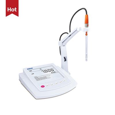 Misuratore da banco pH, ORP, ioni, temperatura, calibrazione 1-5 punti, conserva fino a 500 dati,connessione USB, display LCD
